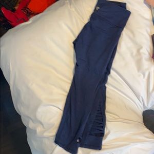 Navy athleta leggings